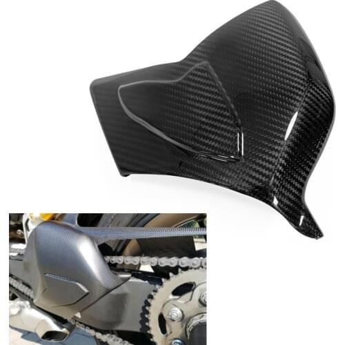 New Motorcycle 100% Real Carbon Fiber Swing Arm Cover Swingarm Protection Twill Weave Fairing For Ducati Panigale V4 2018 2019
