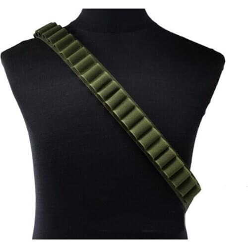 Hunting Ammunition box Outdoors tactical 27 pouch bag bandolier bandoleira militar airsoft waist army molle accessories Military