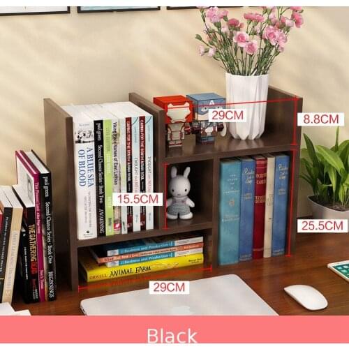 Students Desk Organizer Flexible Magazine Organizers Bookcase Bookshelf Stationery Storage Holder Stand Desktop Shelf Rack
