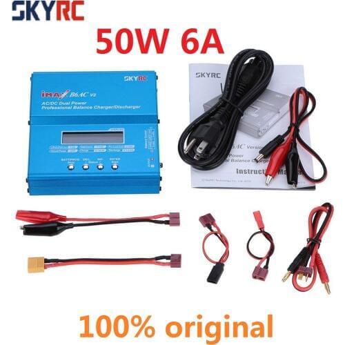 SKYRC iMAX B6AC V2 6A 50W AC/DC LiPo LiFe LiIon NiMH NiCd Battery Balance Charger Discharger