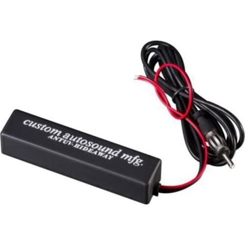 Universal Car Hidden Amplified 12V Stereo Radio Antenna Kit Automotive Speaker