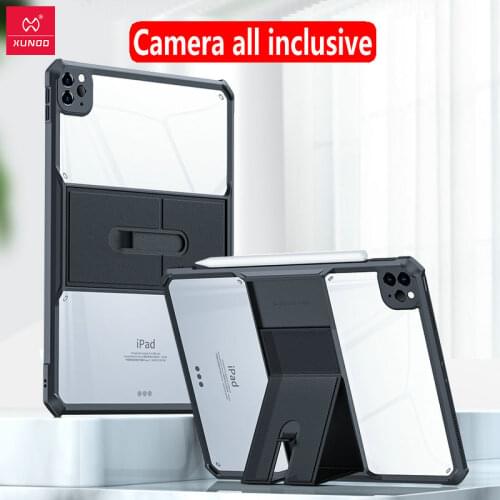 XUNDD Protective Tablet Case For iPad Air 4 Case Holdheld Typing Mode Light Tablets Cover For iPad Pro11 iPad10.2 10.9 2021 Case