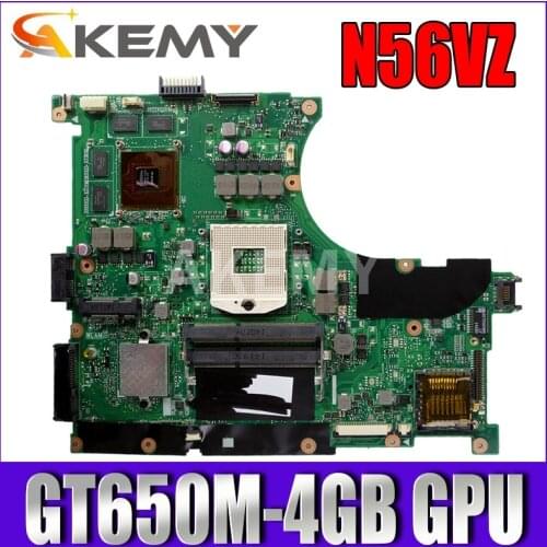 90R-N9IMB1400U Laptop motherboard For ASUS N56VZ N56VM N56VJ N56VB N56VV Mainboard GT650M-4GB GPU