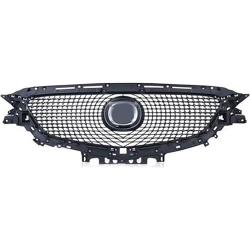Car Accessories front ABS grill Car style ABS Diamond star racing grill grille For MAZDA 6 Atenza 2017 2018 2019