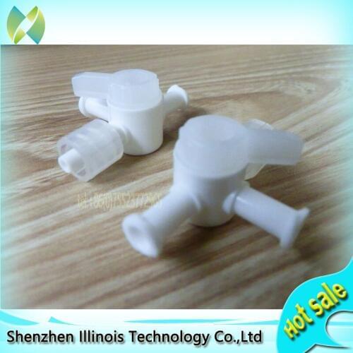 White imported 3-way valve