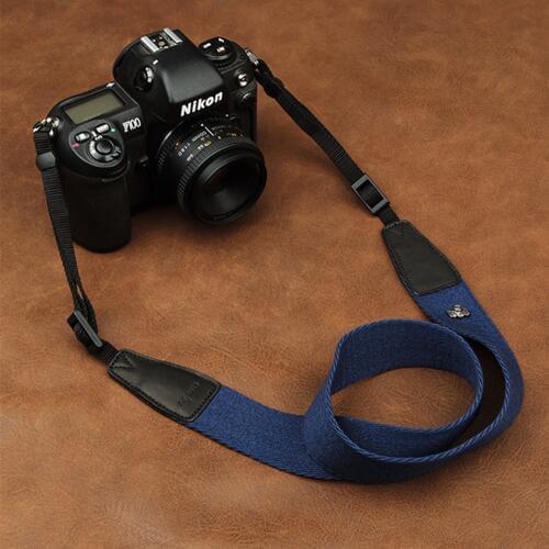 Cam-in CS029 8001-8015 universal adjustable cotton leather Camera Strap Neck Shoulder Carrying Belt for Canon Sony Nikon Camera