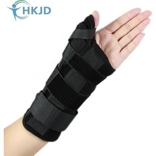 Black Wrist Brace Support Splint For Carpal Tunnel Arthritis Sport Sprain Pain Left or Right Hand