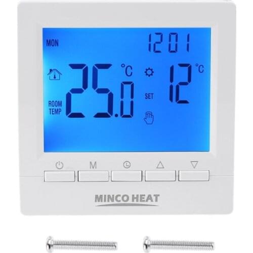 Digital Gas Boiler Thermostat 3A Weekly Programmable Room Temperature Controller