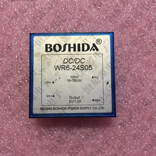 Quality assurance import WR6-24S05 isolated power DC-DC 18-36V 24V 5V 1.2A