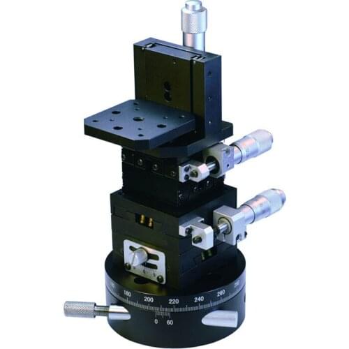 SDZ-602MP Multi-axis Positioning Stage, Manual Multidimensional Combinating Platform, Precise Mobile Station