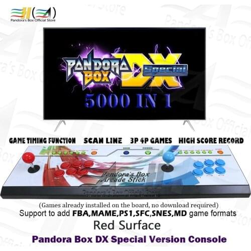 Pandora Box DX 3000 in 1 arcade game console Can save game progress support 3P 4P game 3D tekken Mortal Kombat Killer instinct