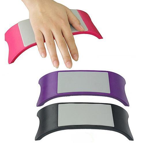 Plastic Silicone Nail Art Cushion Pillow Hand Holder Nail Arm Rest Accessary Salon Manicure Tool Подставка для ногтей