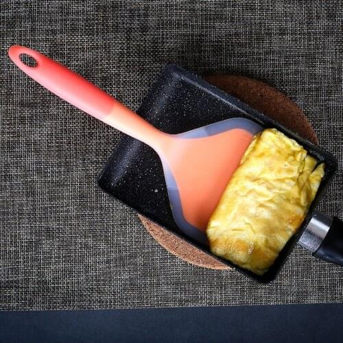 Kitchen Frying Pan Black Non-Stick Pan Fry Egg Pan Pancake Kitchen Pot Maker Breakfast Pot Mini Cook Spatula