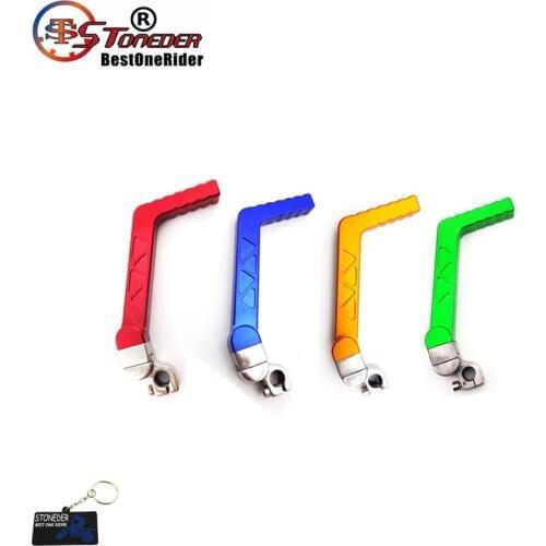 STONEDER Kick Starter Lever For Lifan YX XR50 CRF50 CRF70 SSR Thumpstar Alloy Chinese 50cc-160cc Pit Dirt Bike Motorcycle