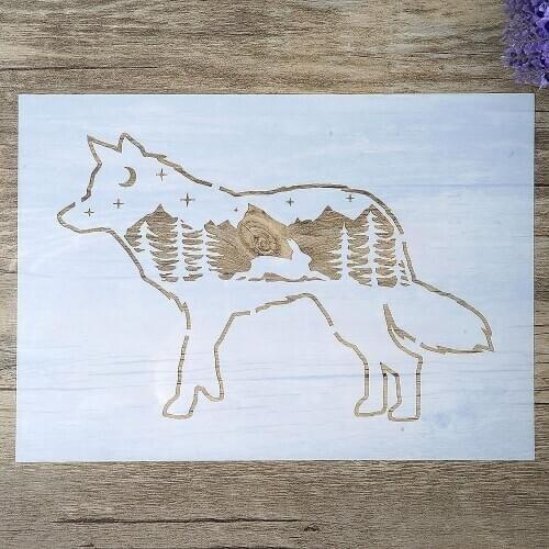 A4 A3 A2 Size DIY Craft Layering Stencil For Wall Painting Scrapbooking Stamping Stamp Album Decorative Embossing Paper Card