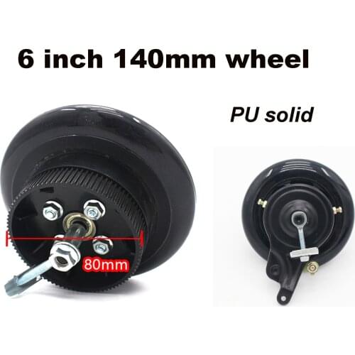 High quality 6 Inch Pneumatic Tire Motorcycle 140MM Scooter Inflation rear Wheel With Tube Electric Scooter