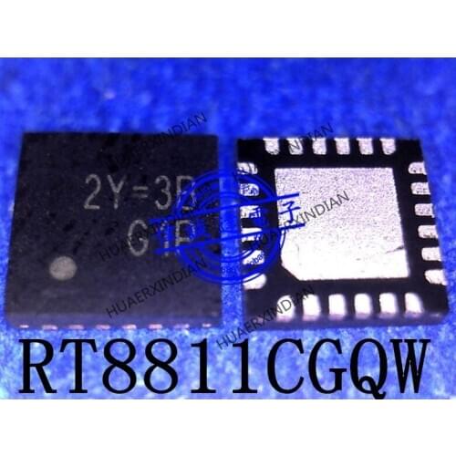 1Pieces New Original RT8811CGQW RT8811C Type 2Y=3B 2Y= QFN24 In Stock Real Picture