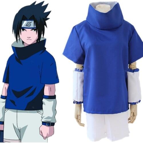 Anime Cosplay Uchiha Sasuke Costumes For Adults Man Woman Shoes Halloween