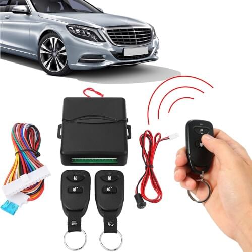 Car Remote Control Central Kit Door Lock Locking Keyless Entry System Universal Remote Control Car Alarm System