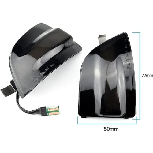 Car LED Turn Signal Light Dynamic Sequential Mirror Rearview Indicator Blinker For Ford C-MAX 2007 2008 2009 2010