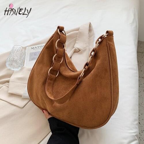 HISUELY Women's Suede Bags