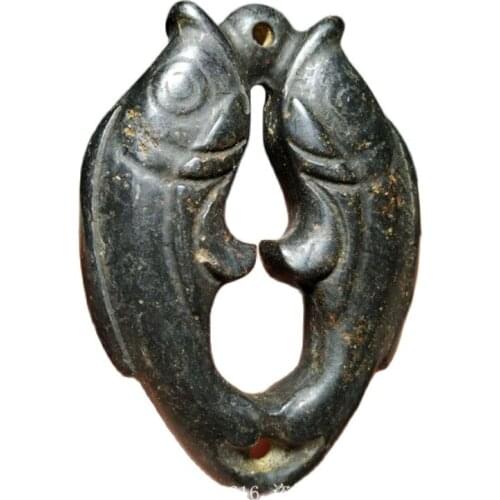 Collection of Iron Meteorite Pisces Jade with Jade Peiyu Brand