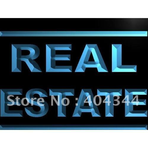LB610- Real Estate Rent Lease Agent LED Neon Light Sign home decor crafts