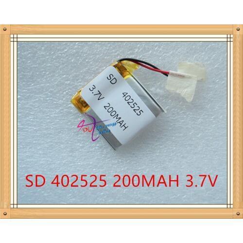Liter energy battery 3.7V lithium polymer battery 402525 402323 200MAH Bluetooth headset speakers steelmate small toys