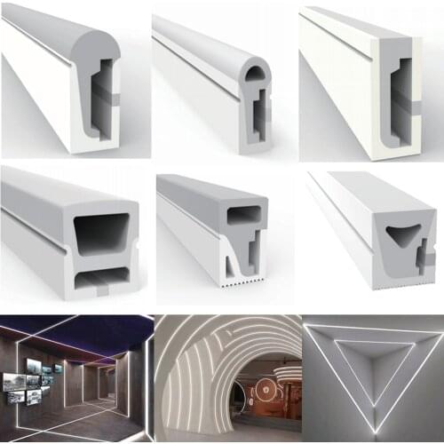 SK6812RGBW LED Neon Rope Tube WS2811 WS2812B WS2813 Flexible LED Strip Light Silica Gel Soft Lamp Tube IP67 Waterproof