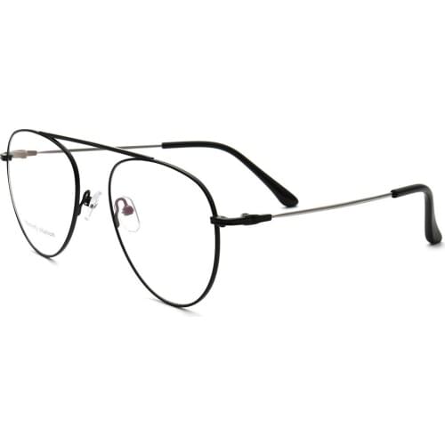 Titanium Memory Metal Men Women Vintage Ultralight Full-Rim Round Custom Made Myopia Glasses -1 to -6 and Reading Glasses