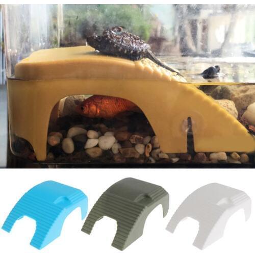 Reptile Platform Turtle Basking Aquarium Amphibian Aquatic Climb Tank Staircase