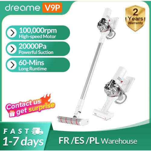 Dreame V9P Handheld Wireless Vacuum Cleaner Portable Cordless Cyclone Filter Carpet Dust Collector Carpet Sweep