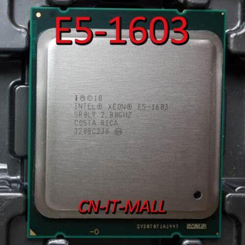 Intel Xeon E5-1603 CPU 2.8GHz 10M 4 Core 4 Threads LGA2011 Processor