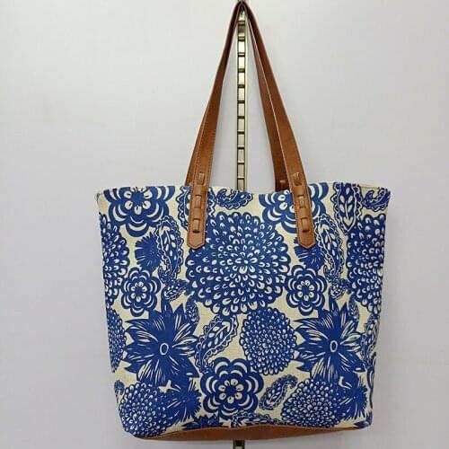 Simplicity Sackcloth Flowers Shopping Bags Womens Summer Day Sandy Beach High Capacity Vacation Weave Casual Shoulder Handbags