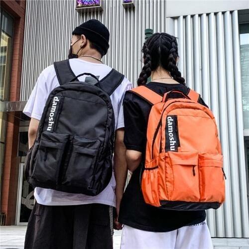Unisex Women Backpack Street Style 2019 Large Capacity Casual Waterproof Travel Backpacks School Bags for Teenage Girls Mochilas