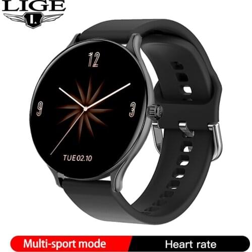 LIGE 2020 New Smart Watch Heart Rate Blood Pressure Monitor Sports Fitness Watch Men Waterproof Smartwatch Women for Android iOS