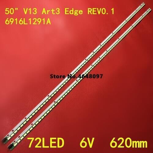 620mm LED Backlight strip 72 lamp For Sony KDL-50R550A 6922L-0083A 6916L1291A LC500EUD(FF)(F3) 50" V13 Art3 Edge REV0.1