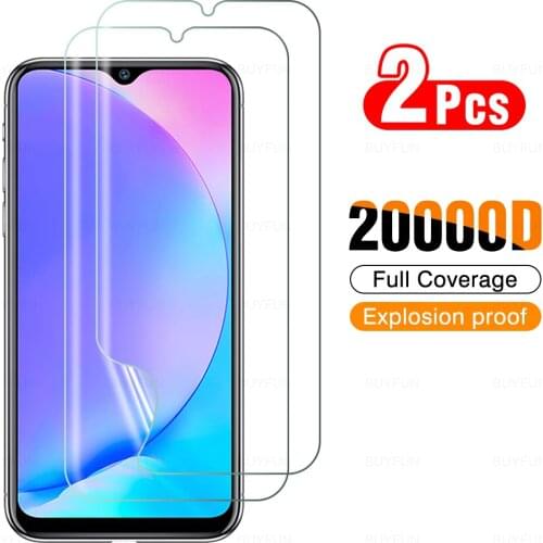 2Pcs Protective Hydrogel Film On The For Vivo Y1s Screen Protector For Vivo Y11 2019 Y12 Y17 Y20 Not Glass Protection Cover Film