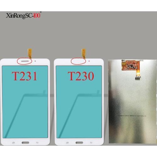 7 inch LCD Display Touch Screen Panel Glass Digitizer for Samsung Galaxy Tab 4 7.0 T230 SM-T230 T231 SM-T231 Repair Repalcement