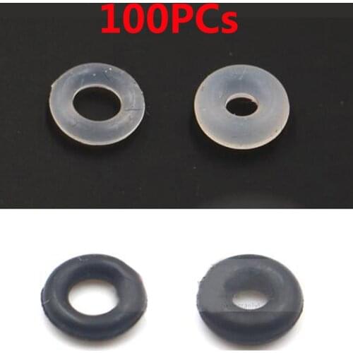 100PCS M2/M3 Screws O-rings Vibration Isolation F3/F4 Flight Controller Protection Rubber Damper Rings for RC Drone Accessories