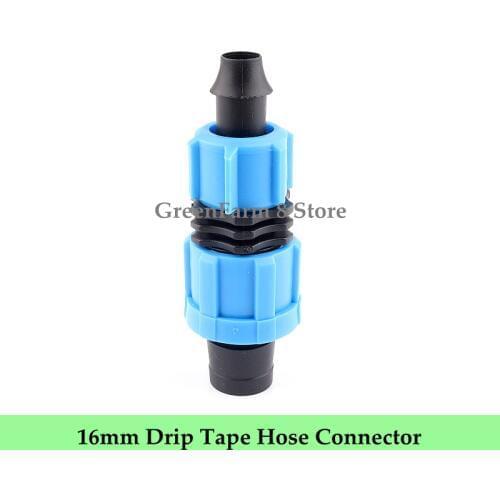2~50pcs 16mm To 9mm Micro Irrigation Drip Bypass Connector Soaker Greenhouse Watering Patch Tape Hose Adjustable By-Pass Joints