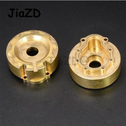 4pcs TRX4 Brass Counterweight Balance Weight Steering Block Wheel Knuckle for 1/10 RC Crawler Traxxas TRX-4 Upgrade Parts Y02