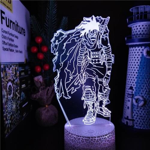 Anime Lamp Boku no Hero Academia Chizome Akaguro 3D Night Light LED Colors Changing Lights MY HERO ACADEMIA Cartoon Comics Light