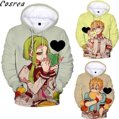 Anime Yugi Amane Hoodies Sweatshirt Mens Toilet Bound Hanako Kun Nene Yashiro Cosplay Costume Pullover Boys Jacket Coat Tops