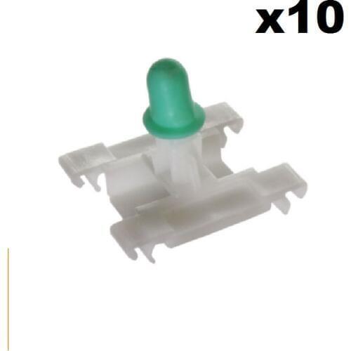 FOR FORVW GOLF MK3 FORGTI VENTO DOOR TRIM CLIPS EXTERIOR MOULDING VR6 1H0853585B x10 plastic clips LONG STEM