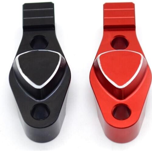 For DUCATI Monster 796 Monster695 Monster696 Monster795 Motorcycle Rearview mirror fixing code and Handle bar Clamp