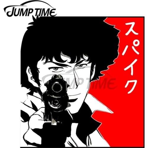JumpTime 13 x 8.8cm For Bang Spike Spiegel Car Stickers Vinyl JDM Bumper Trunk Truck Scratch-proof Waterproof Fine Decal