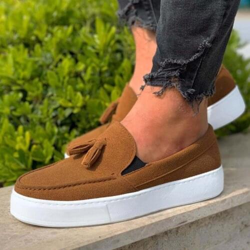 Knack Daily Sports Classic Men 'S Shoes 717 Tan Suede street Fashion New Season Spring Summer New Creation Cool Comfortable