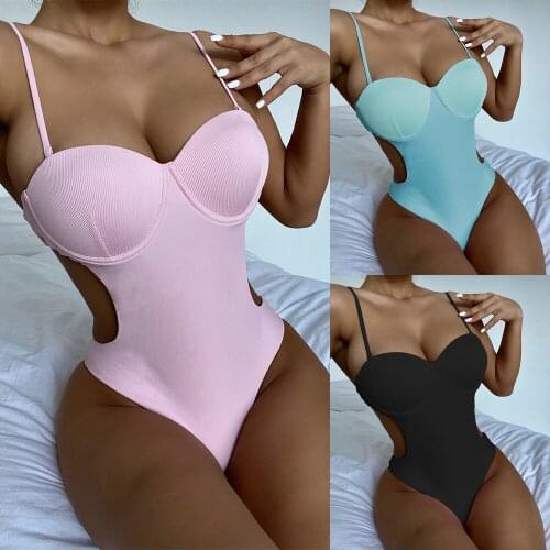 Liseaven White One-piece Swimwear