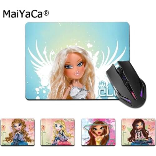 Maiyaca High Quality Bratz Doll Beautiful Anime Mouse Mat Top Selling Wholesale Gaming Pad mouse